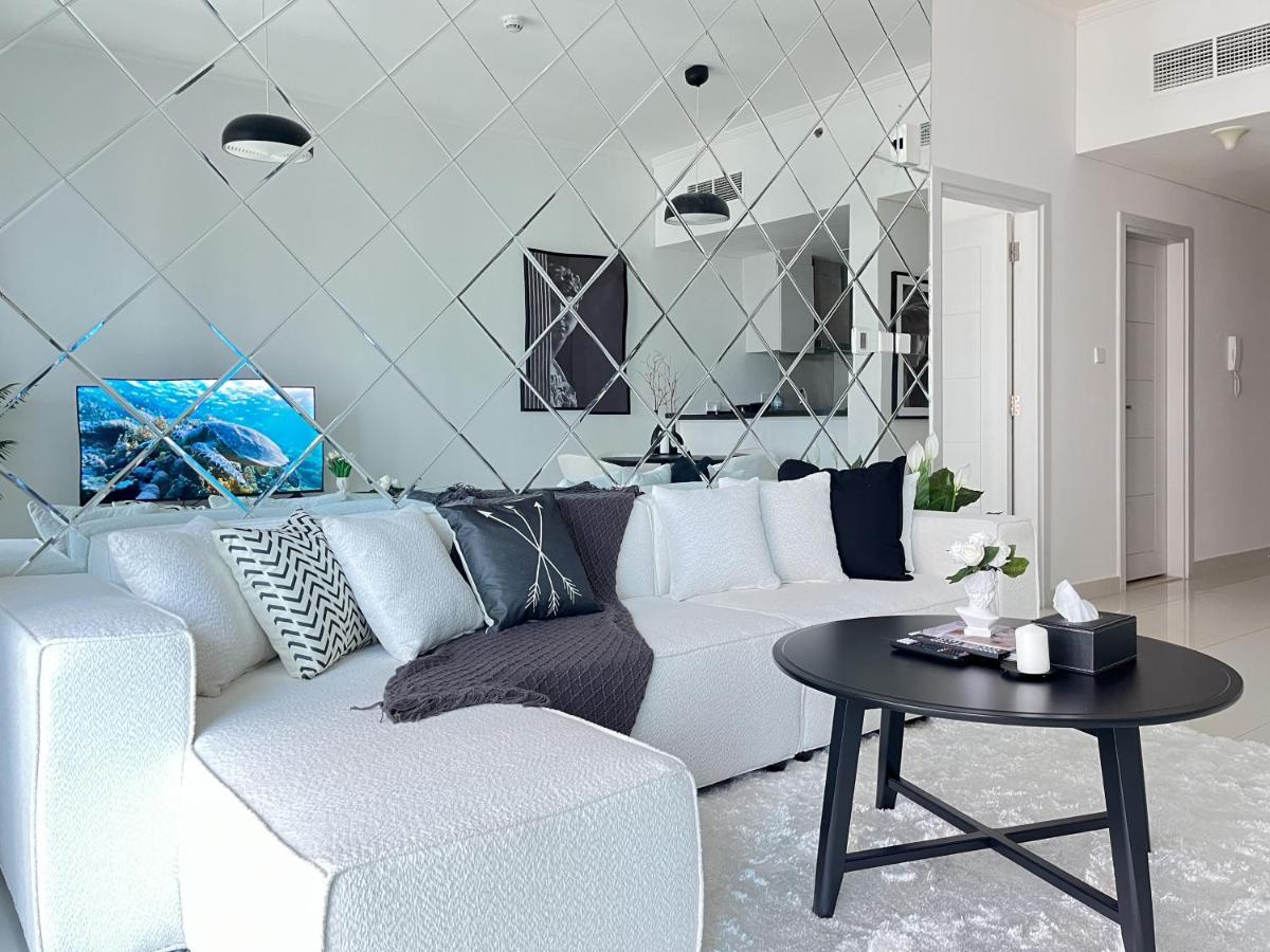 Trophy - Sparkling Suites W Palm View With Direct Access To Marina Walk Dubai Exterior foto